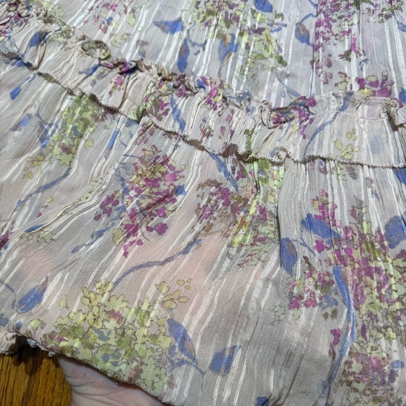 REISS Cari Printed Floral Smock Floral Dress Size 10 - Picture 8 of 9